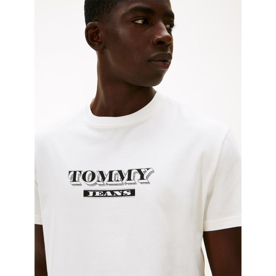 Tommy Hilfiger Ανδρική κοντομάνικη μπλούζα Bills Font T-Shirt